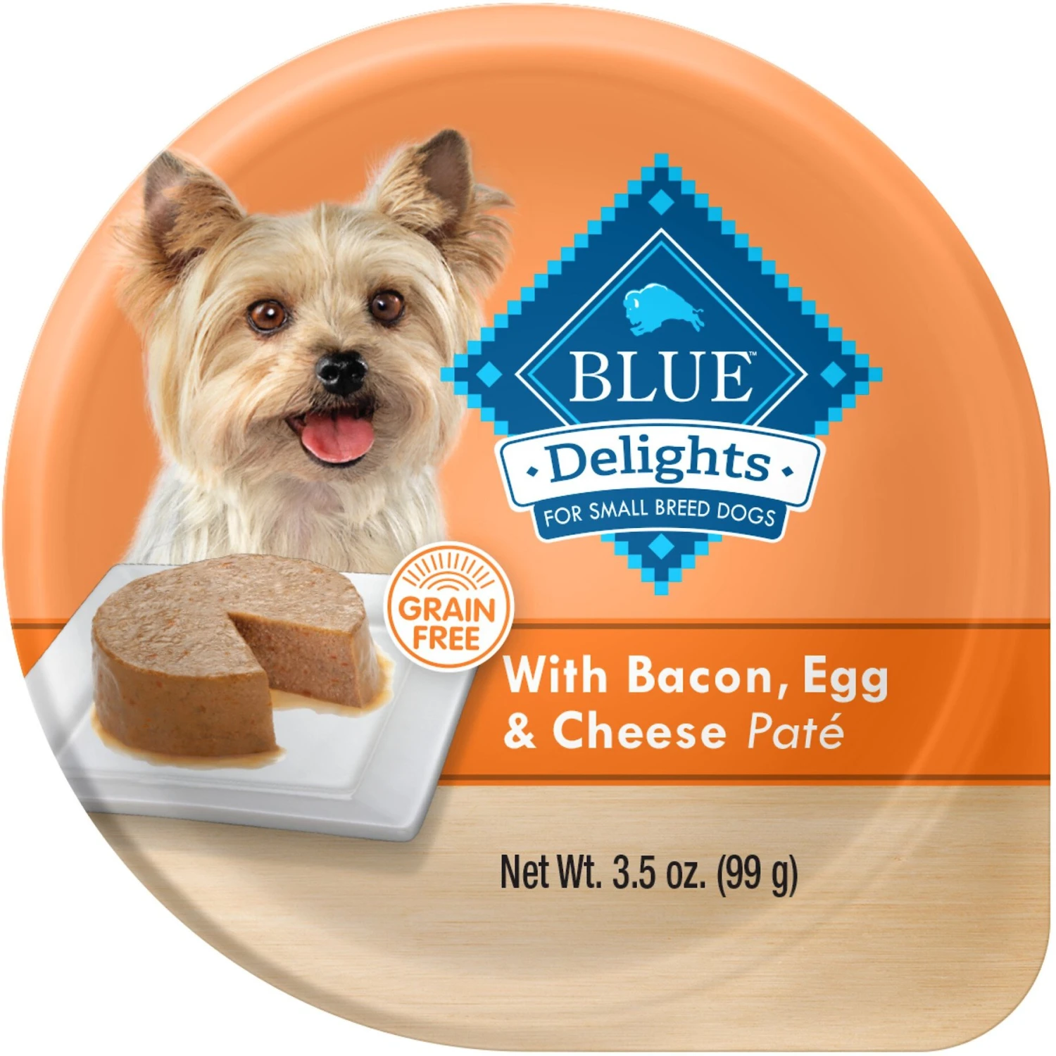 Blue Buffalo Divine Delights Bacon, Egg & Cheese Pate Dog Food Trays 3 Blue Buffalo Divine Delights Bacon, Egg & Cheese Pate Dog Food Trays - Image 3