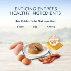 Blue Buffalo Divine Delights Bacon, Egg & Cheese Pate Dog Food Trays 12 Blue Buffalo Divine Delights Bacon, Egg & Cheese Pate Dog Food Trays -Blue Buffalo 114262 PT3. AC SS1800 V1642642641