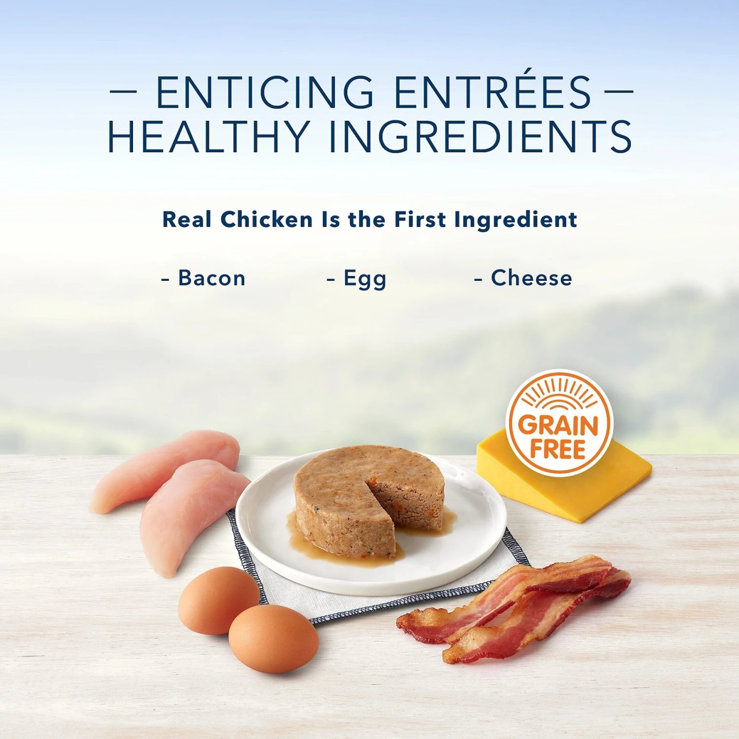 Blue Buffalo Divine Delights Bacon, Egg & Cheese Pate Dog Food Trays 4 Blue Buffalo Divine Delights Bacon, Egg & Cheese Pate Dog Food Trays - Image 4