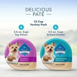 Blue Buffalo Divine Delights Pate Variety Pack Top Sirloin & Grilled Chicken Flavor Dog Food Trays 13 Blue Buffalo Divine Delights Pate Variety Pack Top Sirloin & Grilled Chicken Flavor Dog Food Trays -Blue Buffalo 114271 PT7. AC SS1800 V1568667154
