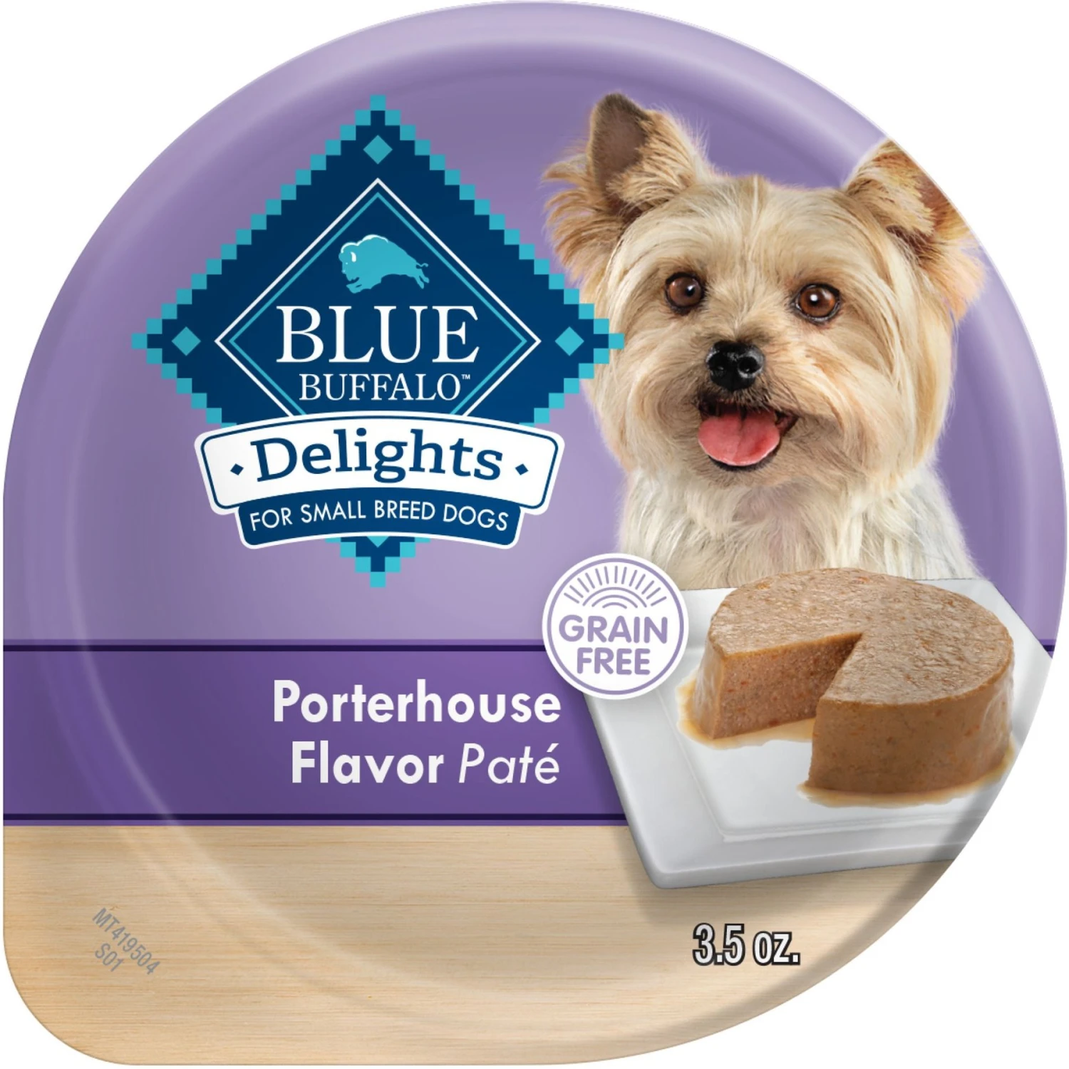 Blue Buffalo Divine Delights Porterhouse Flavor Pate Dog Food Trays 1 Blue Buffalo Divine Delights Porterhouse Flavor Pate Dog Food Trays