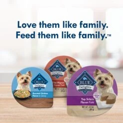 Blue Buffalo Divine Delights Top Sirloin Flavor Pate Dog Food Trays -Blue Buffalo 114282 PT8. AC SS1800 V1642633007