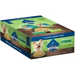 Blue Buffalo Divine Delights Gravy Variety Pack Filet Mignon & NY Strip Flavor Dog Food Trays