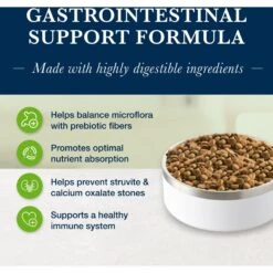 Blue Buffalo Natural Veterinary Diet GI Gastrointestinal Support Dry Dog Food -Blue Buffalo 147668 PT2. AC SS1800 V1695498910