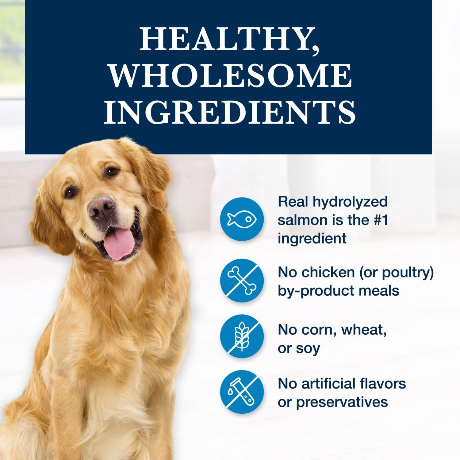 Blue Buffalo Natural Veterinary Diet HF Hydrolyzed For Food Intolerance Grain-Free Dry Dog Food 6 Blue Buffalo Natural Veterinary Diet HF Hydrolyzed For Food Intolerance Grain-Free Dry Dog Food - Image 6