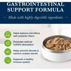 Blue Buffalo Natural Veterinary Diet GI Gastrointestinal Support Grain-Free Wet Dog Food -Blue Buffalo 147692 PT2. AC SS1800 V1695132221