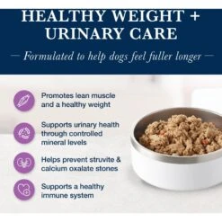 Blue Buffalo Natural Veterinary Diet W+U Weight Management + Urinary Care Chicken Wet Dog Food -Blue Buffalo 147694 PT2. AC SS1800 V1695083931