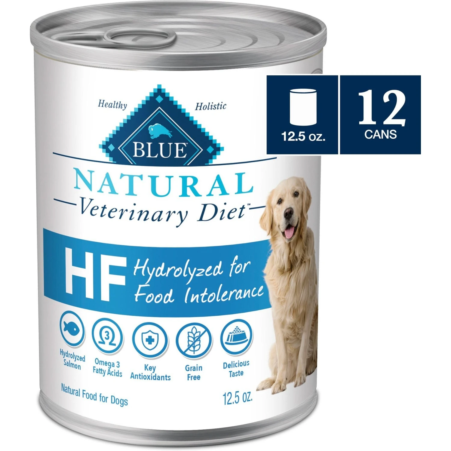 Blue Buffalo Natural Veterinary Diet HF Hydrolyzed For Food Intolerance Grain-Free Wet Dog Food 1 Blue Buffalo Natural Veterinary Diet HF Hydrolyzed For Food Intolerance Grain-Free Wet Dog Food