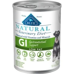 Blue Buffalo Natural Veterinary Diet GI Gastrointestinal Support Low Fat Grain-Free Wet Dog Food