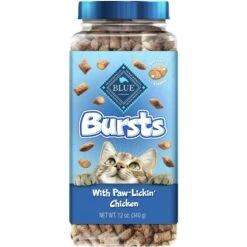 Blue Buffalo Bursts With Paw-Licken Chicken Cat Treats