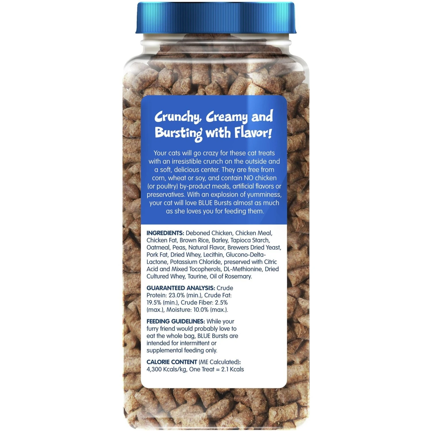 Blue Buffalo Bursts With Paw-Licken Chicken Cat Treats 2 Blue Buffalo Bursts With Paw-Licken Chicken Cat Treats - Image 2