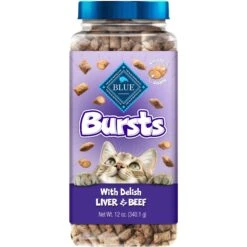 Blue Buffalo Bursts With Delish Liver & Beef Cat Treats
