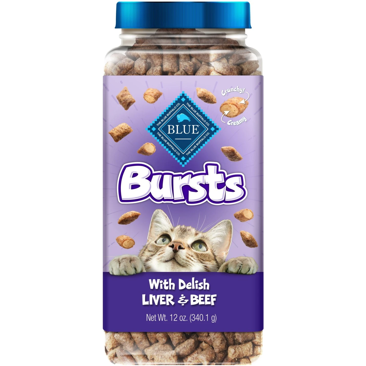 Blue Buffalo Bursts With Delish Liver & Beef Cat Treats 1 Blue Buffalo Bursts With Delish Liver & Beef Cat Treats
