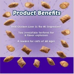 Blue Buffalo Bursts With Delish Liver & Beef Cat Treats 11 Blue Buffalo Bursts With Delish Liver & Beef Cat Treats -Blue Buffalo 215340 PT3. AC SS1800 V1694202203