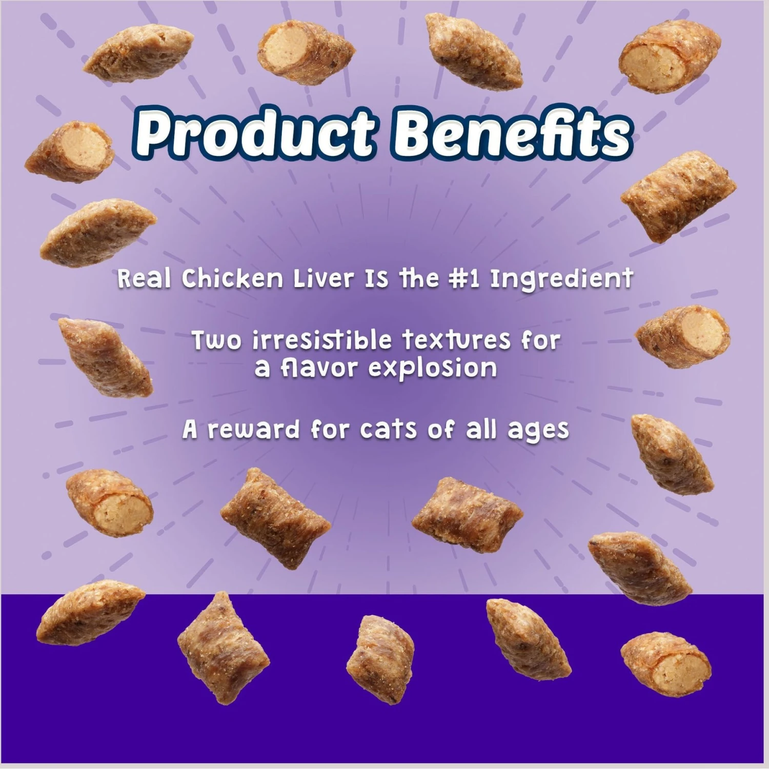 Blue Buffalo Bursts With Delish Liver & Beef Cat Treats 4 Blue Buffalo Bursts With Delish Liver & Beef Cat Treats - Image 4