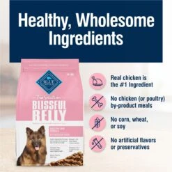 Blue Buffalo True Solutions Blissful Belly Digestive Care Formula Dry Dog Food -Blue Buffalo 218287 PT5. AC SS1800 V1696450047