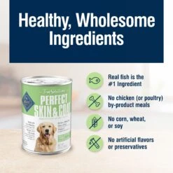 Blue Buffalo True Solutions Perfect Skin & Coat Natural Whitefish Adult Wet Dog Food 13 Blue Buffalo True Solutions Perfect Skin & Coat Natural Whitefish Adult Wet Dog Food -Blue Buffalo 218300 PT5. AC SS1800 V1676653575