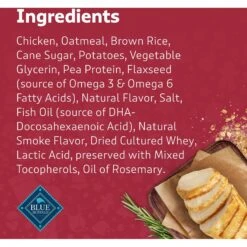 Blue Buffalo Santa Snacks Tasty Chicken Recipe Soft-Moist Dog Treats, 4.5-oz Bag -Blue Buffalo 230643 PT4. AC SS1800 V1695054626