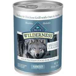 Blue Buffalo Wilderness Turkey & Chicken Grill With Oats & Barley Adult Wet Dog Food