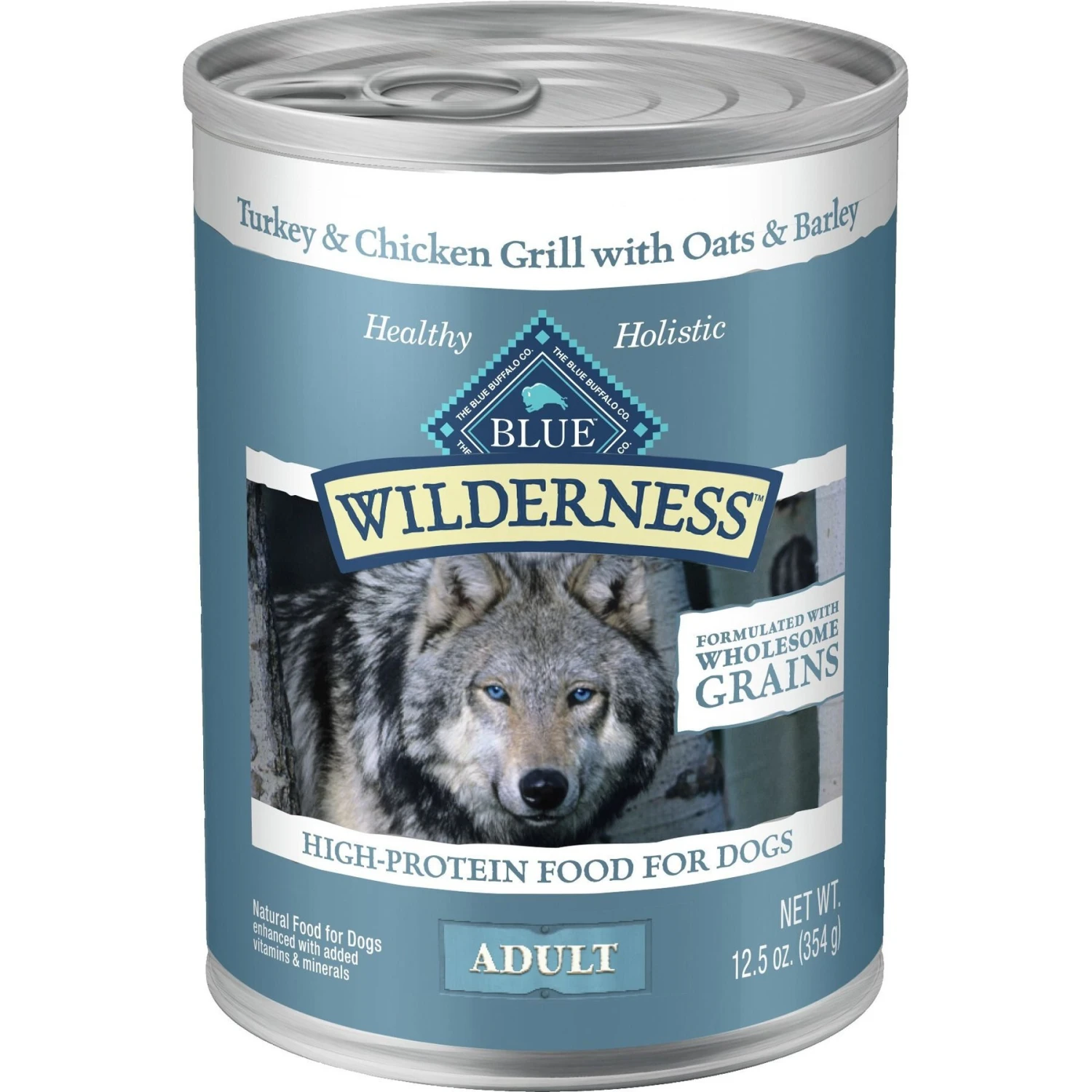Blue Buffalo Wilderness Turkey & Chicken Grill With Oats & Barley Adult Wet Dog Food 1 Blue Buffalo Wilderness Turkey & Chicken Grill With Oats & Barley Adult Wet Dog Food