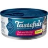 Blue Buffalo Tastefuls Fish & Shrimp Entrée In Gravy Flaked Wet Cat Food