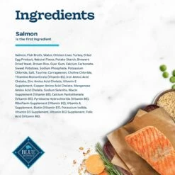 Blue Buffalo Tastefuls Salmon Entrée In Gravy Flaked Wet Cat Food, 3-oz Can, Case Of 24 12 Blue Buffalo Tastefuls Salmon Entrée In Gravy Flaked Wet Cat Food, 3-oz Can, Case Of 24 -Blue Buffalo 264531 PT4. AC SS1800 V1630735613