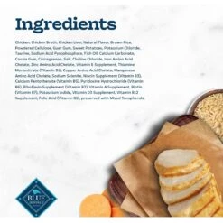 Blue Buffalo Tastefuls Chicken Entrée Mature Cats Pate Wet Cat Food, 3-oz Can, Case Of 24 -Blue Buffalo 264535 PT4. AC SS1800 V1630734073