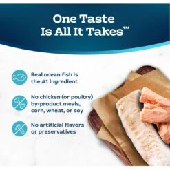Blue Buffalo Tastefuls Ocean Fish & Tuna Entrée Pate Wet Cat Food 13 Blue Buffalo Tastefuls Ocean Fish & Tuna Entrée Pate Wet Cat Food -Blue Buffalo 264543 PT5. AC SS1800 V1630734988