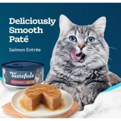 Blue Buffalo Tastefuls Salmon Entrée Pate Wet Cat Food -Blue Buffalo 264546 PT3. AC SS1800 V1630734972