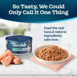 Blue Buffalo Tastefuls Tender Morsels Tuna Entrée Wet Cat Food, 3-oz Can, Case Of 24 10 Blue Buffalo Tastefuls Tender Morsels Tuna Entrée Wet Cat Food, 3-oz Can, Case Of 24 -Blue Buffalo 264554 PT2. AC SS1800 V1630734689