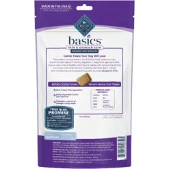 Blue Buffalo Basics Skin & Stomach Care Grain-Free Formula Turkey & Potato Recipe Adult Dry Dog Food & Blue Buffalo Basics Skin & Stomach Care Biscuits Turkey & Potato Dog Treats -Blue Buffalo 292686 PT6. AC SS1800 V1646346465