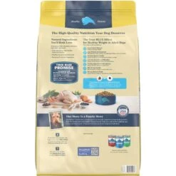 Blue Buffalo Life Protection Formula Healthy Weight Adult Chicken & Brown Rice Recipe Dry Dog Food & Blue Buffalo Health Bars Baked With Bacon, Egg & Cheese Dog Treats -Blue Buffalo 292714 PT2. AC SS1800 V1620008521