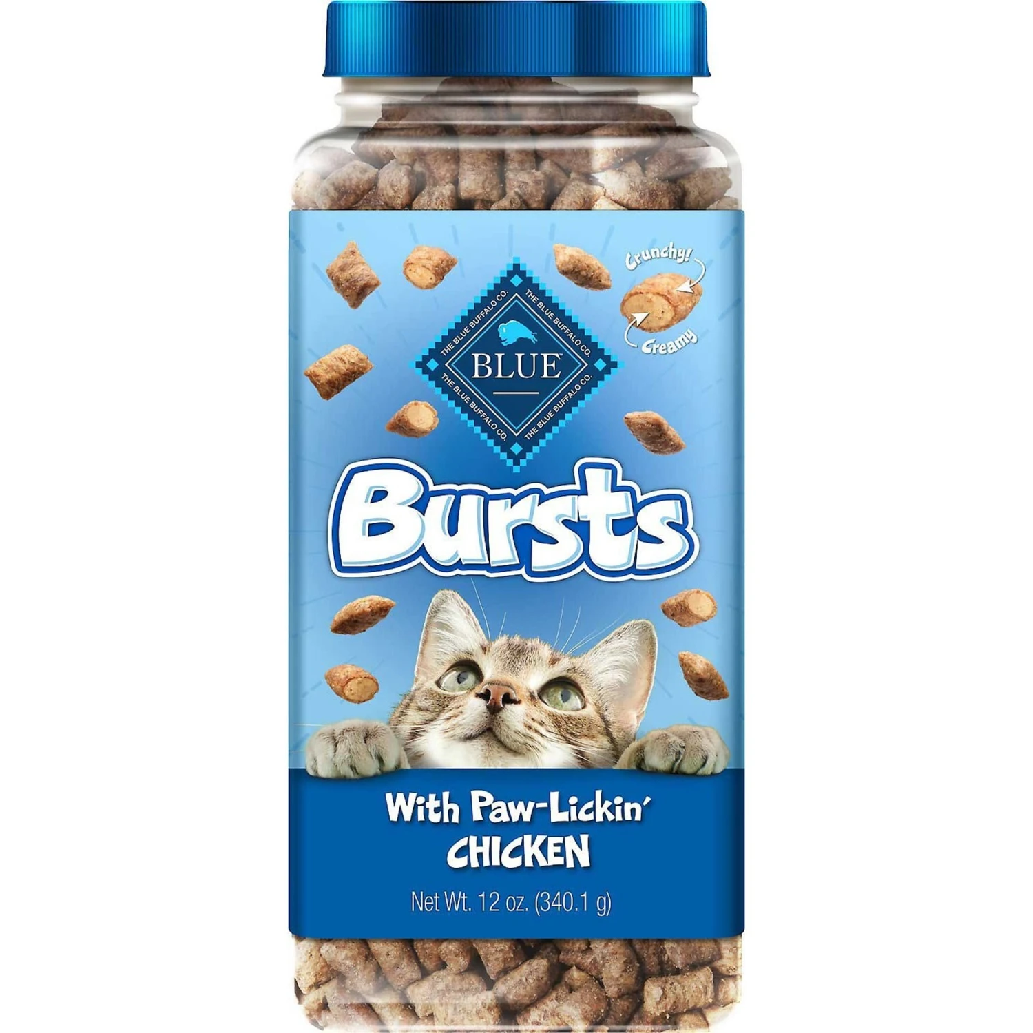 Blue Buffalo Wilderness Chicken Recipe Grain-Free Dry Cat Food & Blue Buffalo Bursts With Paw-Licken Chicken Cat Treats 5 Blue Buffalo Wilderness Chicken Recipe Grain-Free Dry Cat Food & Blue Buffalo Bursts With Paw-Licken Chicken Cat Treats - Image 5