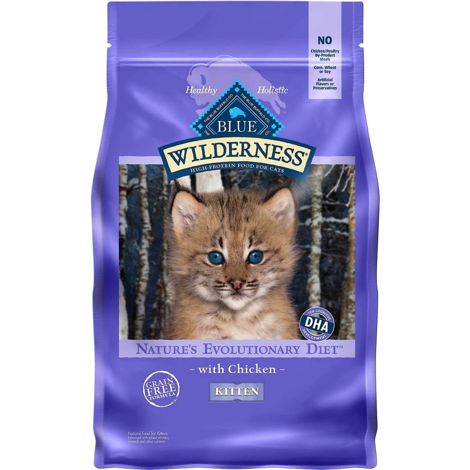 Blue Buffalo Wilderness Kitten Salmon Grain-Free Canned Cat Food & Blue Buffalo Wilderness High Protein Natural Grain-Free Chicken Kitten Dry Cat Food 4 Blue Buffalo Wilderness Kitten Salmon Grain-Free Canned Cat Food & Blue Buffalo Wilderness High Protein Natural Grain-Free Chicken Kitten Dry Cat Food - Image 4