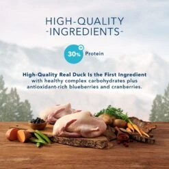 American Journey Duck Recipe Grain-Free Dry Cat Food & Blue Buffalo Wilderness Duck Recipe Grain-Free Dry Cat Food -Blue Buffalo 297692 PT7. AC SS1800 V1666839293