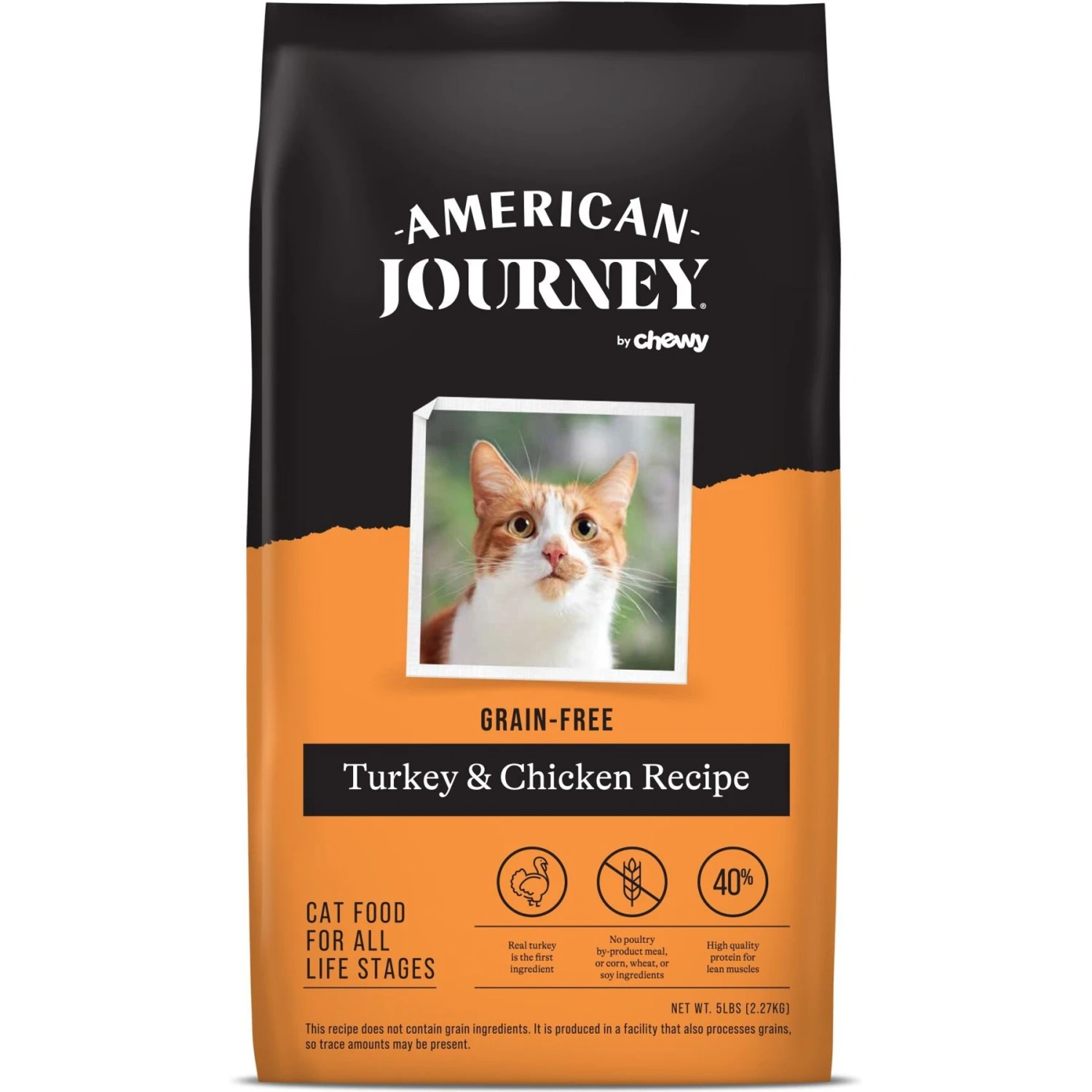 American Journey Turkey & Chicken Recipe Grain-Free Dry Cat Food & Blue Buffalo Wilderness Chicken Recipe Grain-Free Dry Cat Food 2 American Journey Turkey & Chicken Recipe Grain-Free Dry Cat Food & Blue Buffalo Wilderness Chicken Recipe Grain-Free Dry Cat Food - Image 2