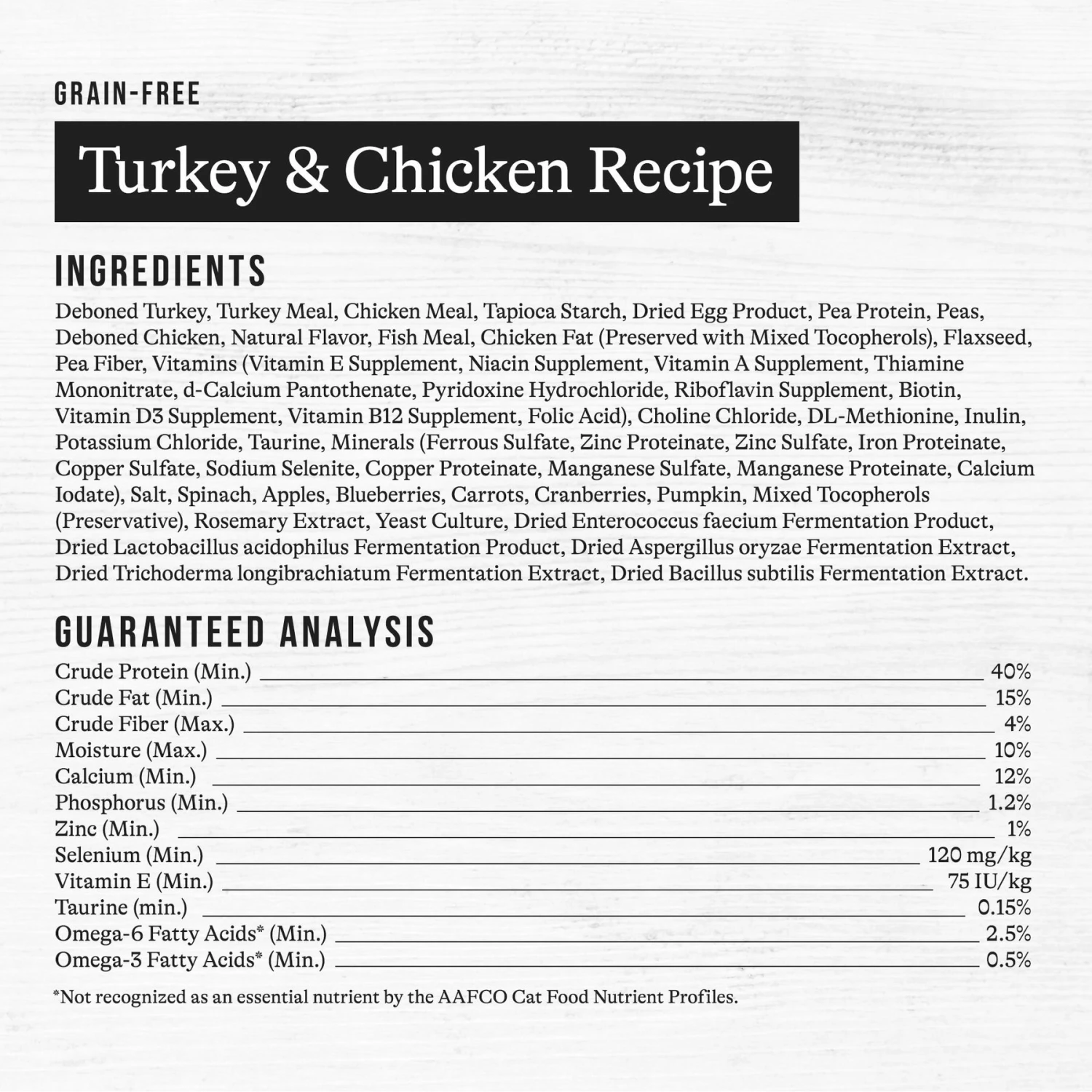 American Journey Turkey & Chicken Recipe Grain-Free Dry Cat Food & Blue Buffalo Wilderness Chicken Recipe Grain-Free Dry Cat Food 4 American Journey Turkey & Chicken Recipe Grain-Free Dry Cat Food & Blue Buffalo Wilderness Chicken Recipe Grain-Free Dry Cat Food - Image 4