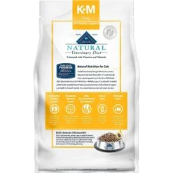Blue Buffalo Natural Veterinary Diet K+M Kidney + Mobility Support Grain-Free Dry Cat Food & Blue Buffalo Natural Veterinary Diet K+M Kidney + Mobility Support Grain-Free Wet Cat Food -Blue Buffalo 297842 PT2. AC SS1800 V1621290155