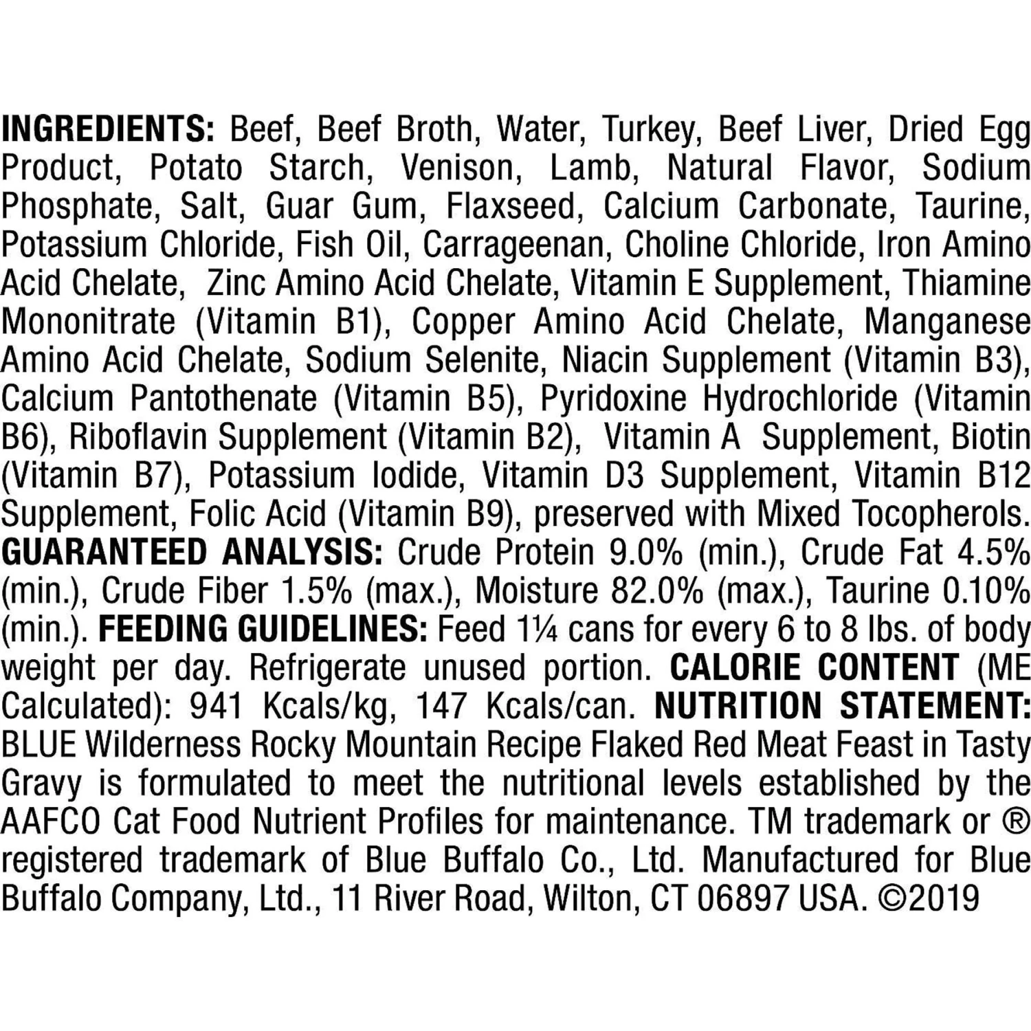 Blue Buffalo Wilderness Rocky Mountain Recipe Flaked Red Meat Feast Adult Grain-Free Canned Cat Food & Blue Buffalo Wilderness Rocky Mountain Recipe Flaked Trout Feast Adult Grain-Free Canned Cat Food 3 Blue Buffalo Wilderness Rocky Mountain Recipe Flaked Red Meat Feast Adult Grain-Free Canned Cat Food & Blue Buffalo Wilderness Rocky Mountain Recipe Flaked Trout Feast Adult Grain-Free Canned Cat Food - Image 3