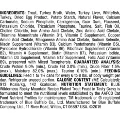 Blue Buffalo Wilderness Rocky Mountain Recipe Flaked Red Meat Feast Adult Grain-Free Canned Cat Food & Blue Buffalo Wilderness Rocky Mountain Recipe Flaked Trout Feast Adult Grain-Free Canned Cat Food 12 Blue Buffalo Wilderness Rocky Mountain Recipe Flaked Red Meat Feast Adult Grain-Free Canned Cat Food & Blue Buffalo Wilderness Rocky Mountain Recipe Flaked Trout Feast Adult Grain-Free Canned Cat Food -Blue Buffalo 297852 PT5. AC SS1800 V1621265249