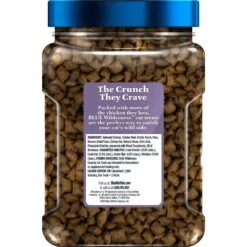 Blue Buffalo Wilderness High Protein Natural Grain-Free Chicken Mature Dry Cat Food & Blue Buffalo Wilderness Chicken Formula Crunchy Grain-Free Cat Treats -Blue Buffalo 338655 PT6. AC SS1800 V1635914541