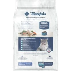 Blue Buffalo Tastefuls Natural Chicken Adult 7+ Dry Cat Food & Blue Buffalo Indoor Hairball & Weight Control Chicken & Brown Rice Recipe Adult Dry Cat Food -Blue Buffalo 338661 PT2. AC SS1800 V1664563409