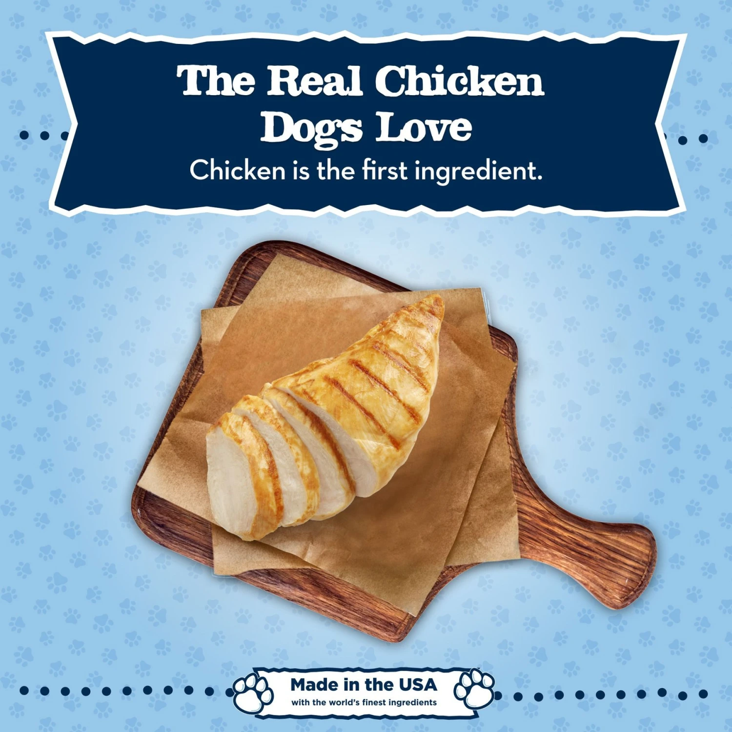 Blue Buffalo Baby Blue Small Breed Healthy Growth Formula Natural Chicken & Oatmeal Rice Recipe Puppy Dry Food, 4-lb Bag 3 Blue Buffalo Baby Blue Small Breed Healthy Growth Formula Natural Chicken & Oatmeal Rice Recipe Puppy Dry Food, 4-lb Bag - Image 3