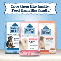 Blue Buffalo Baby Blue Small Breed Healthy Growth Formula Natural Chicken & Oatmeal Rice Recipe Puppy Dry Food, 4-lb Bag 17 Blue Buffalo Baby Blue Small Breed Healthy Growth Formula Natural Chicken & Oatmeal Rice Recipe Puppy Dry Food, 4-lb Bag -Blue Buffalo 354134 PT8. AC SS1800 V1646091093