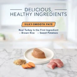 Blue Buffalo Tastefuls Spoonless Singles Turkey Entrée Pate Adult Cat Food, 2.6-oz Cup, Case Of 24 12 Blue Buffalo Tastefuls Spoonless Singles Turkey Entrée Pate Adult Cat Food, 2.6-oz Cup, Case Of 24 -Blue Buffalo 354415 PT5. AC SS1800 V1642026152