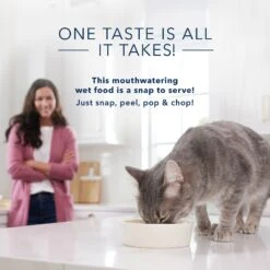 Blue Buffalo Tastefuls Spoonless Singles Beef Entrée Pate Adult Cat Food, 2.6-oz Cup, Case Of 24 -Blue Buffalo 354419 PT4. AC SS1800 V1642016234