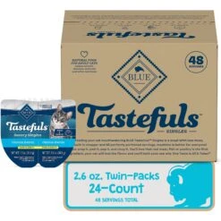 Blue Buffalo Tastefuls Savory Singles Chicken Entrée Cuts In Gravy Adult Cat Food, 2.6-oz Cup, Case Of 24 10 Blue Buffalo Tastefuls Savory Singles Chicken Entrée Cuts In Gravy Adult Cat Food, 2.6-oz Cup, Case Of 24 -Blue Buffalo 354421 PT3. AC SS1800 V1642015283