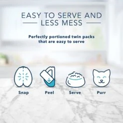 Blue Buffalo Tastefuls Savory Singles Chicken Entrée Cuts In Gravy Adult Cat Food, 2.6-oz Cup, Case Of 24 14 Blue Buffalo Tastefuls Savory Singles Chicken Entrée Cuts In Gravy Adult Cat Food, 2.6-oz Cup, Case Of 24 -Blue Buffalo 354421 PT7. AC SS1800 V1642016799