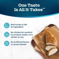 Blue Buffalo Tastefuls Savory Singles Turkey Entrée Cuts In Gravy Adult Cat Food, 2.6-oz Cup, Case Of 24 -Blue Buffalo 354425 PT5. AC SS1800 V1642026792