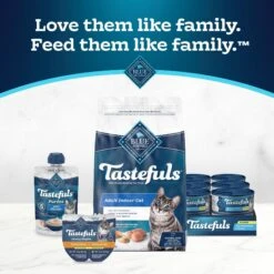 Blue Buffalo Tastefuls Savory Singles Turkey Entrée Cuts In Gravy Adult Cat Food, 2.6-oz Cup, Case Of 24 -Blue Buffalo 354425 PT8. AC SS1800 V1642009054